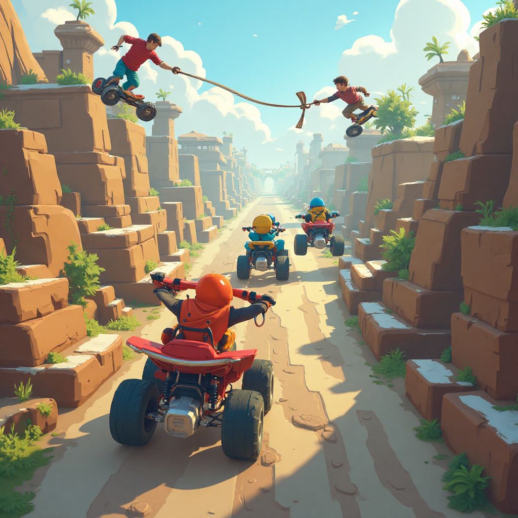 Multiplayer racing mode