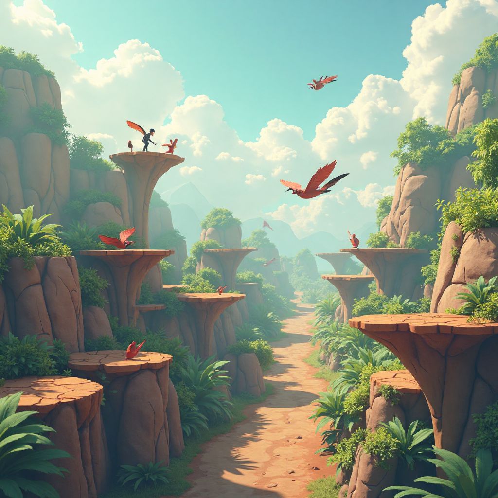 Challenging obstacle courses